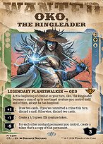 Oko, the Ringleader (OTJ-296) - mythic: (Showcase) (Borderless)