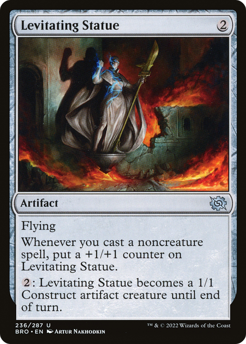 Levitating Statue (BRO-236) - uncommon - Foil