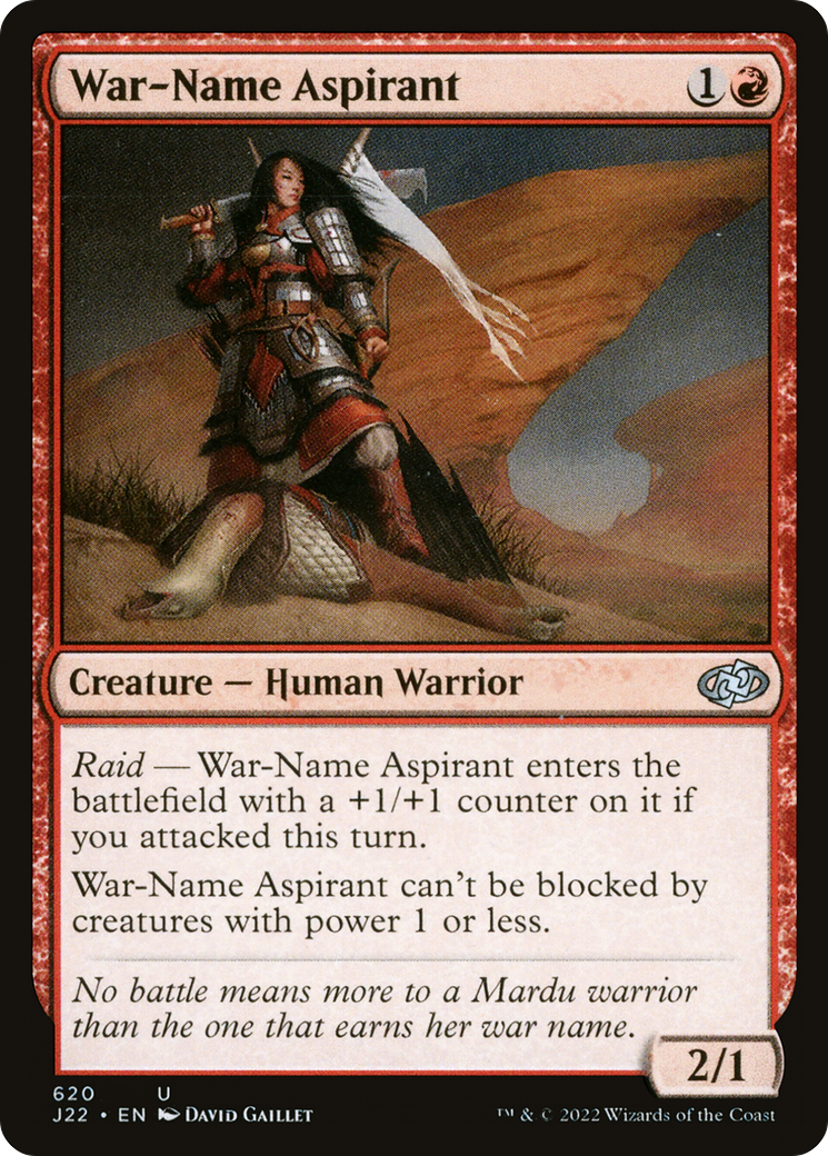 War-Name Aspirant (J22-620) - uncommon