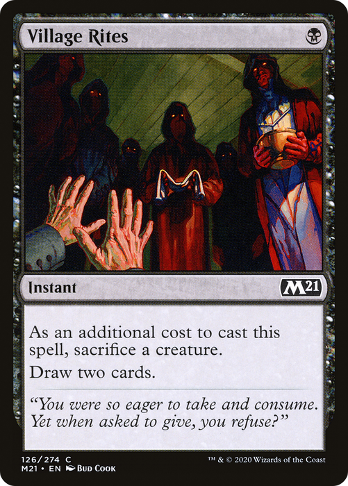 Village Rites (M21-126) - common - Foil