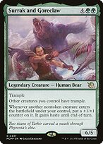 Surrak and Goreclaw (MOM-337) - rare - Foil