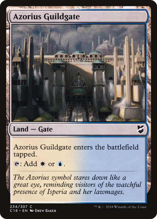 Azorius Guildgate (C18-234) - common