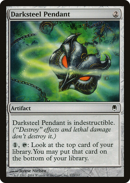 Darksteel Pendant (DST-113) - common - Foil