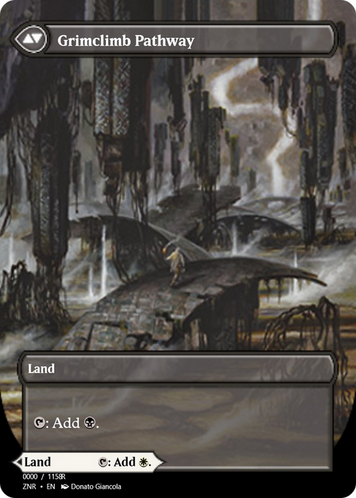 Brightclimb Pathway // Grimclimb Pathway (PRM-83848) - rare - Foil