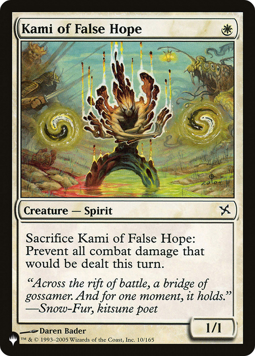 Kami of False Hope (LIST-BOK-10) - common