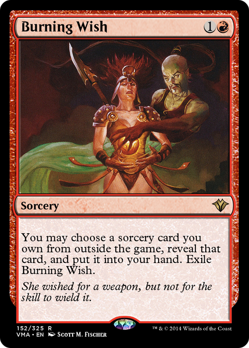 Burning Wish (VMA-152) - rare