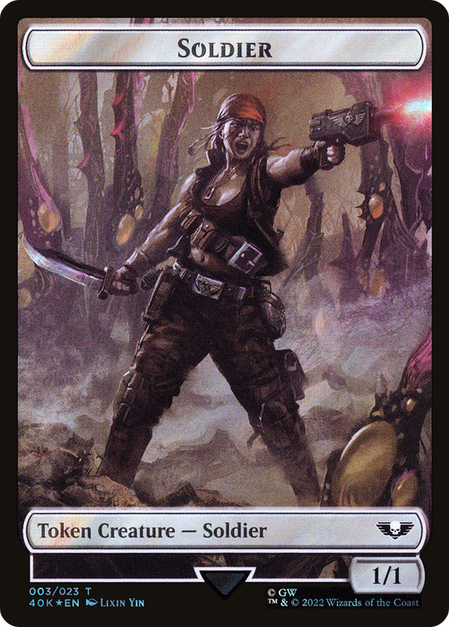 Soldier (T40K-03★) - common - Foil