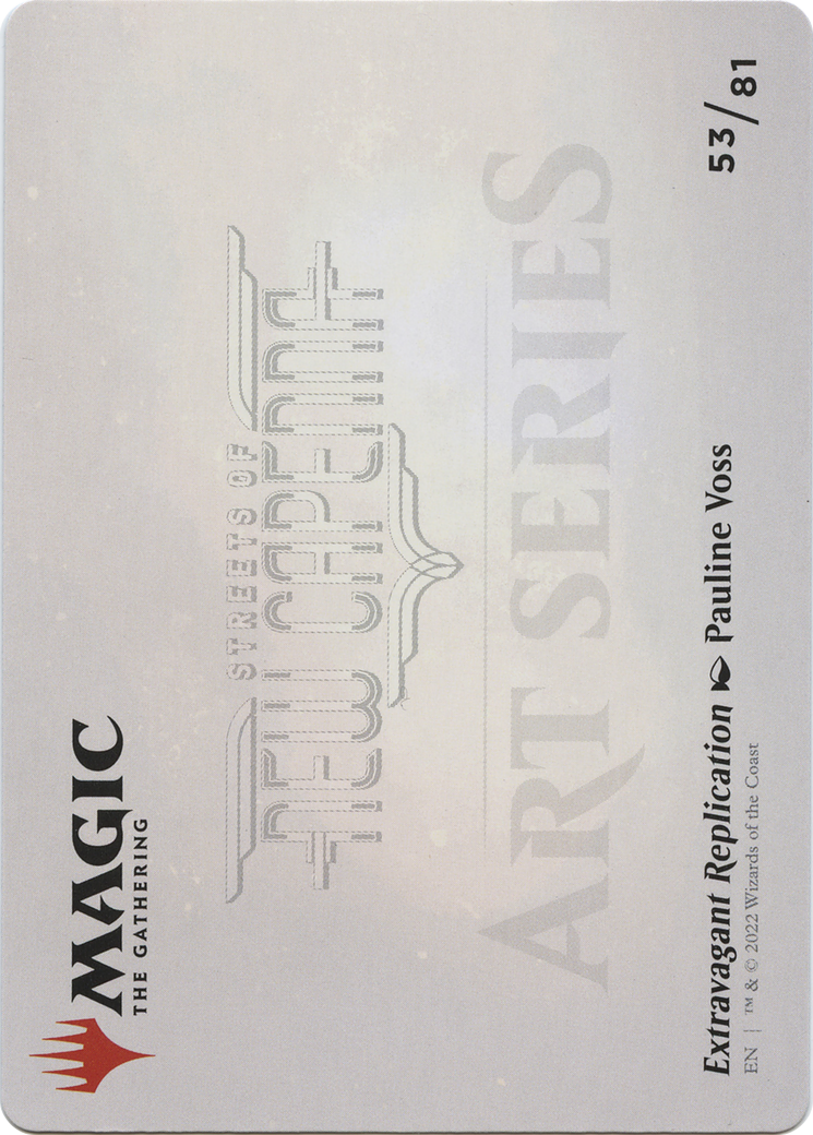 Extravagant Replication // Extravagant Replication (ASNC-053) - common (Borderless) - Foil