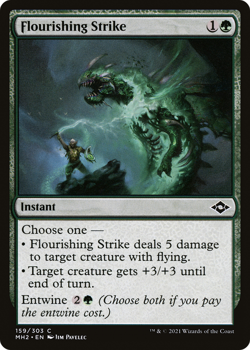 Flourishing Strike (MH2-159) - common - Foil