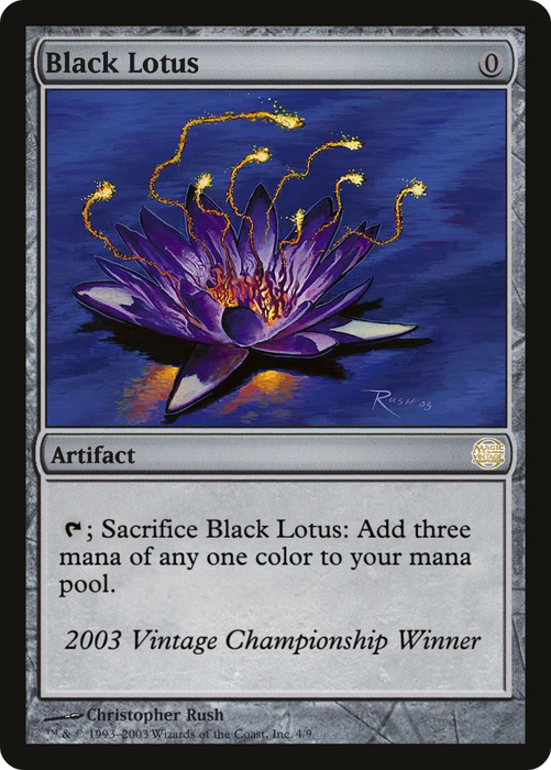 Black Lotus (OVNT-2003) - rare