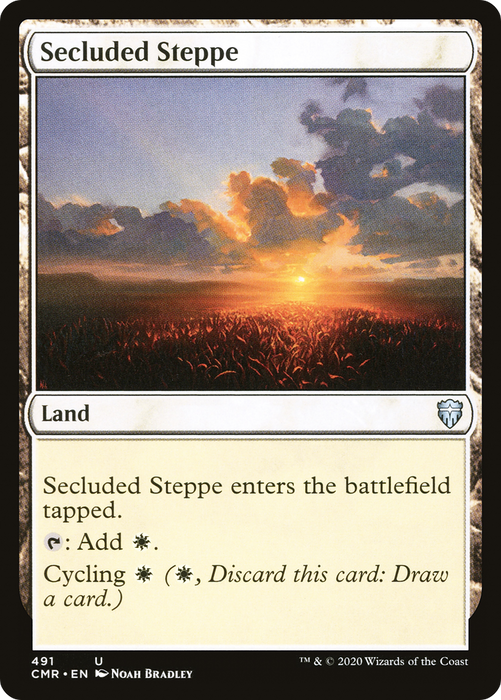 Secluded Steppe (CMR-491) - uncommon