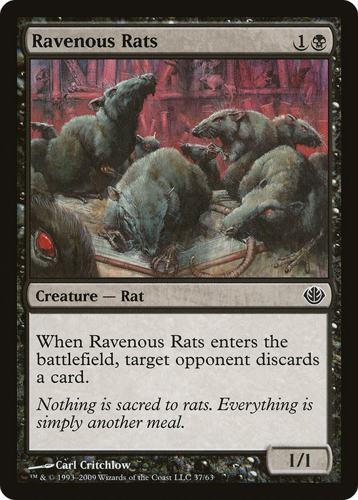 Ravenous Rats (DDD-037) - common
