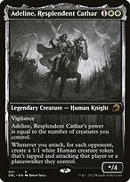 Adeline, Resplendent Cathar (DBL-001) - rare - Foil