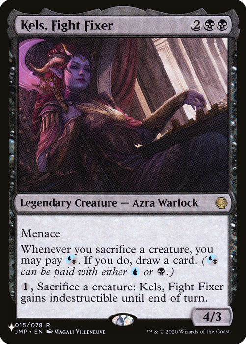 Kels, Fight Fixer (LIST-JMP-15) - rare
