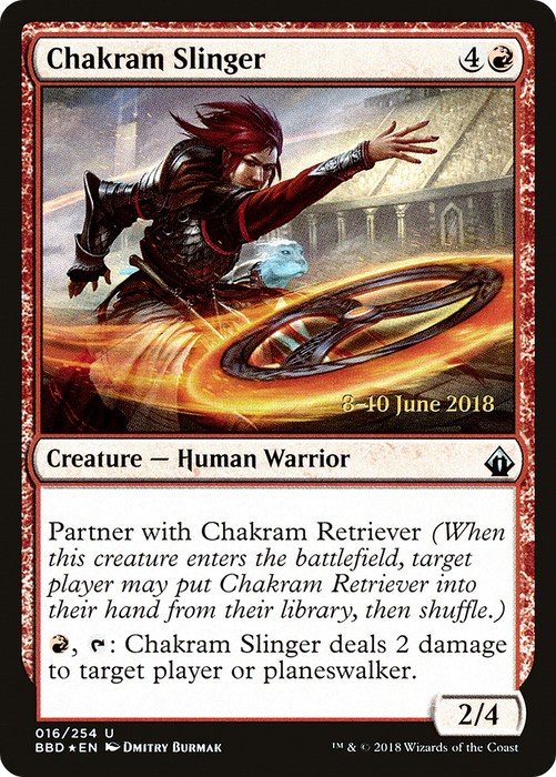 Chakram Slinger (LARP-16S) - uncommon - Foil