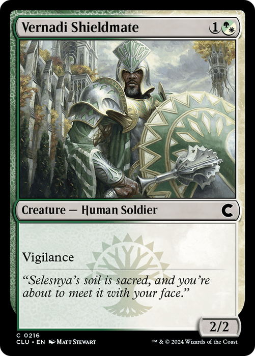 Vernadi Shieldmate (CLU-216) - common