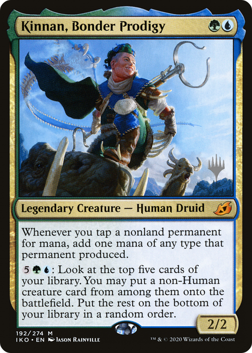 Kinnan, Bonder Prodigy (PPIKO-192P) - mythic - Foil