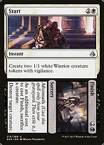 Start // Finish (AKH-215) - uncommon - Foil