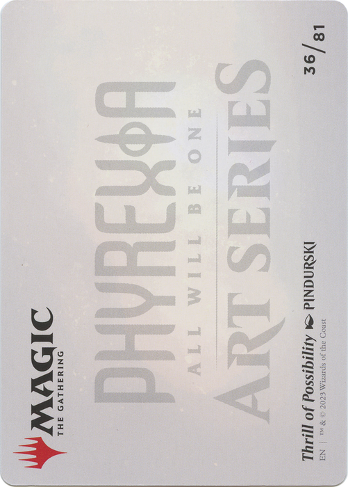 Thrill of Possibility // Thrill of Possibility (AONE-036) - common (Borderless)