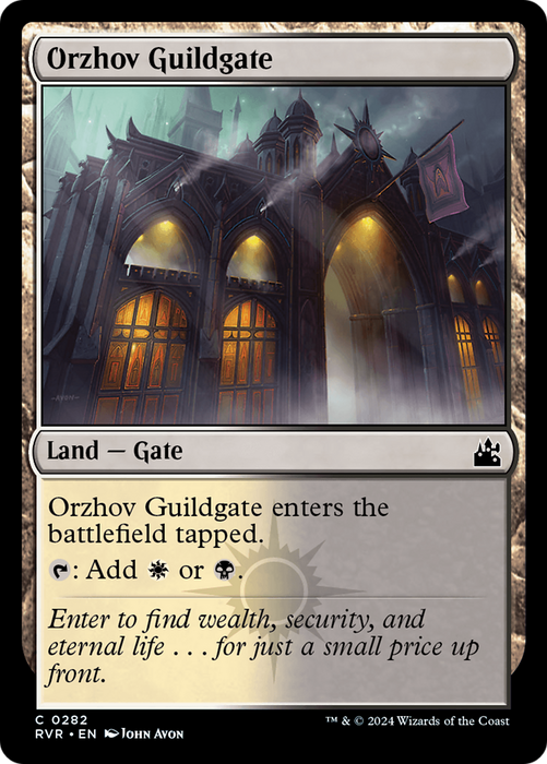 Orzhov Guildgate (RVR-282) - common