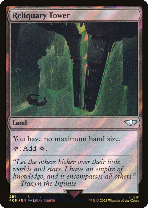Reliquary Tower (40K-291★) - uncommon - Foil