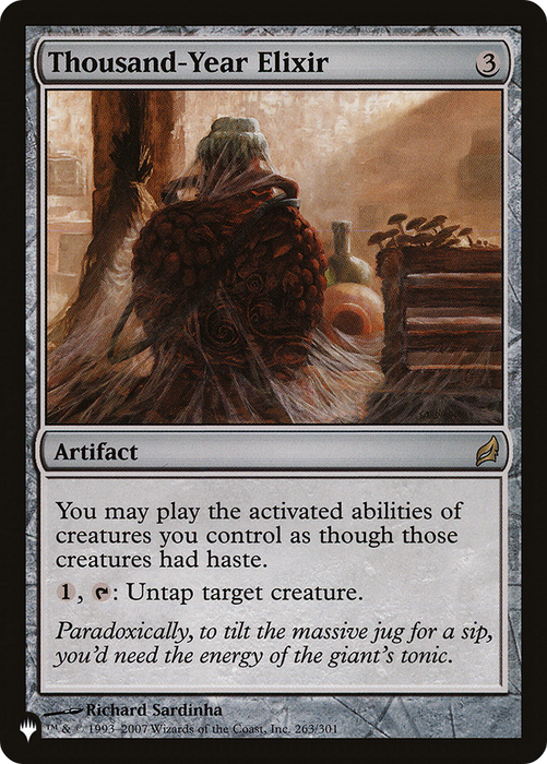 Thousand-Year Elixir (LIST-LRW-263) - rare