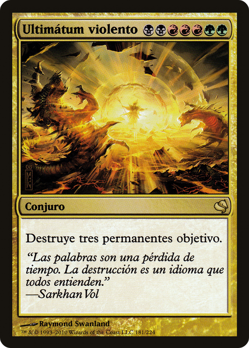 Violent Ultimatum (PS11-181) - rare