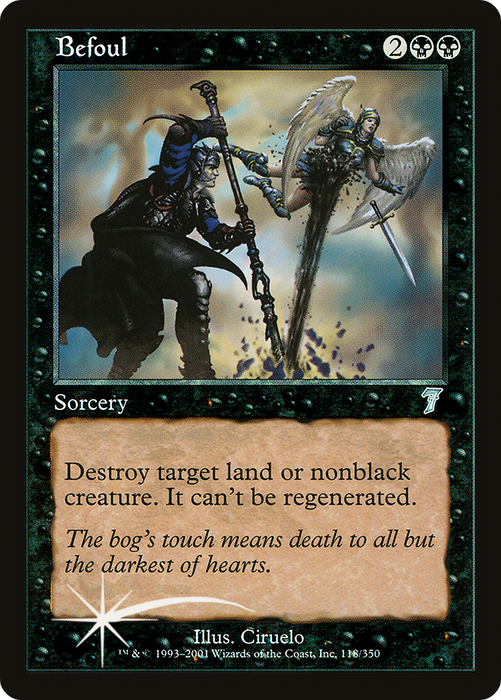 Befoul (7ED-118★) - uncommon - Foil