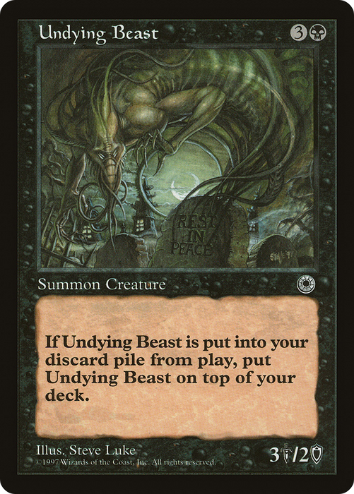 Undying Beast (POR-113) - common