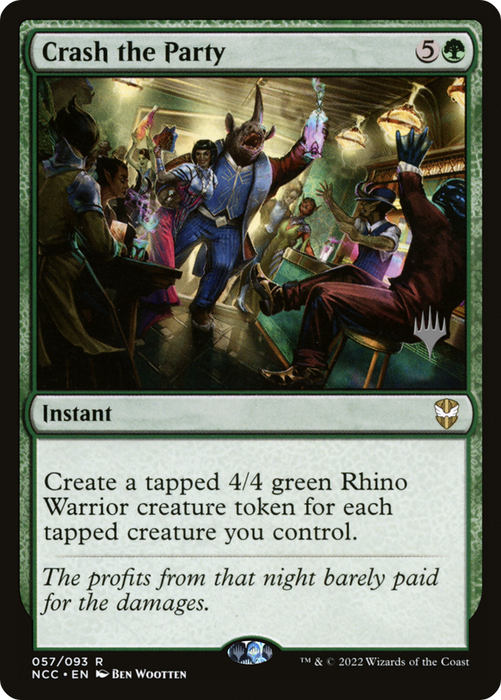 Crash the Party (PPSNC-57P) - rare - Foil