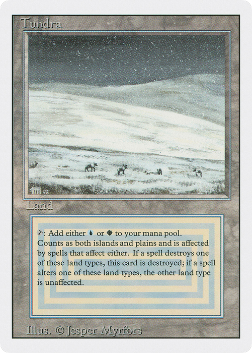 Tundra (3ED-289) - rare
