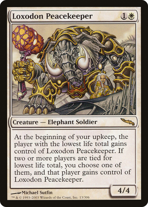 Loxodon Peacekeeper (MRD-013) - rare - Foil