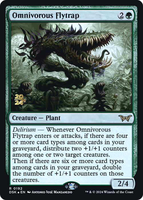 Omnivorous Flytrap (PRE-192S) - rare - Foil