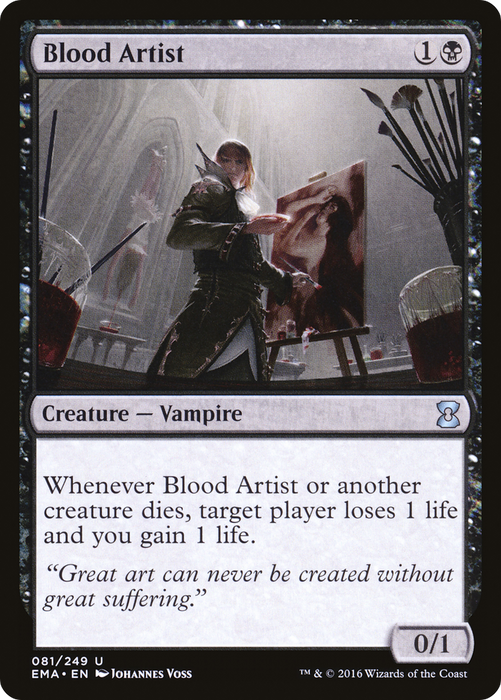 Blood Artist (EMA-081) - uncommon - Foil