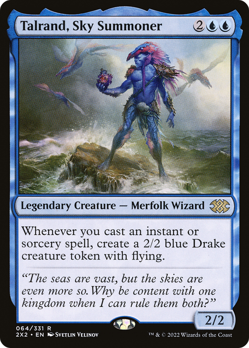 Talrand, Sky Summoner (2X2-064) - rare