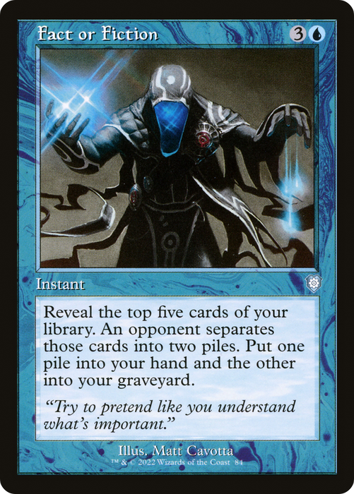 Fact or Fiction (BRC-084) - uncommon