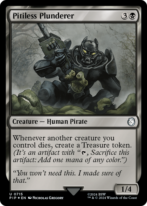 Pitiless Plunderer (PIP-715) - uncommon - Foil
