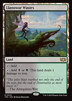 Llanowar Wastes (TDC-376) - rare