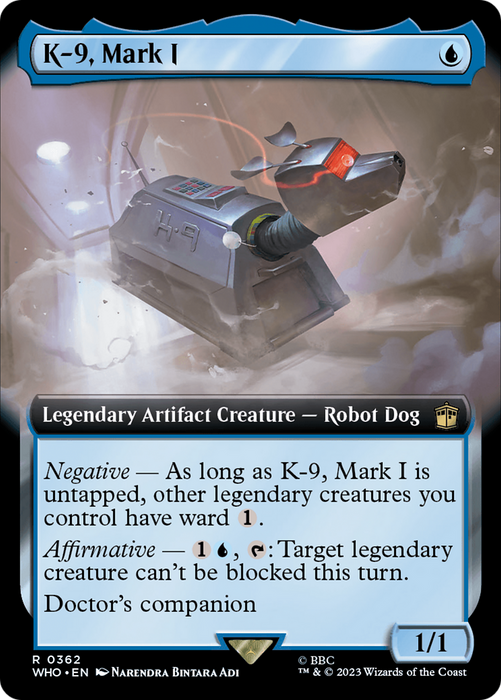 K-9, Mark I (WHO-362) - rare: (Extended Art)