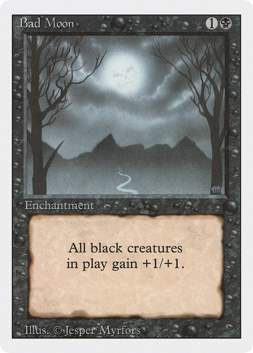 Bad Moon (3ED-094) - rare