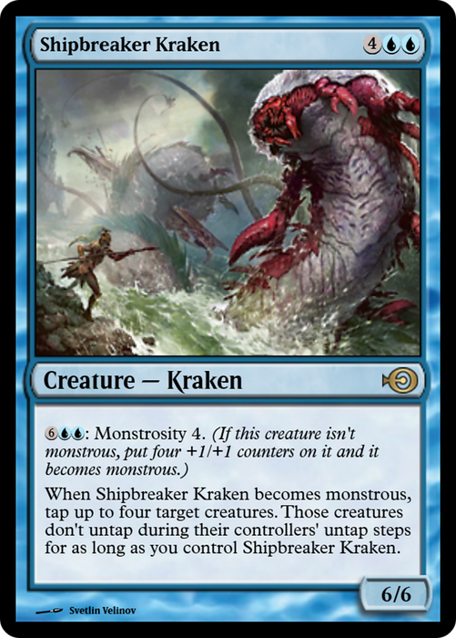 Shipbreaker Kraken (PRM-50106) - rare - Foil