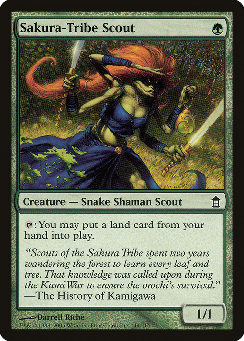 Sakura-Tribe Scout (SOK-144) - common - Foil