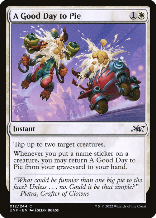 A Good Day to Pie (UNF-012) - common - Foil