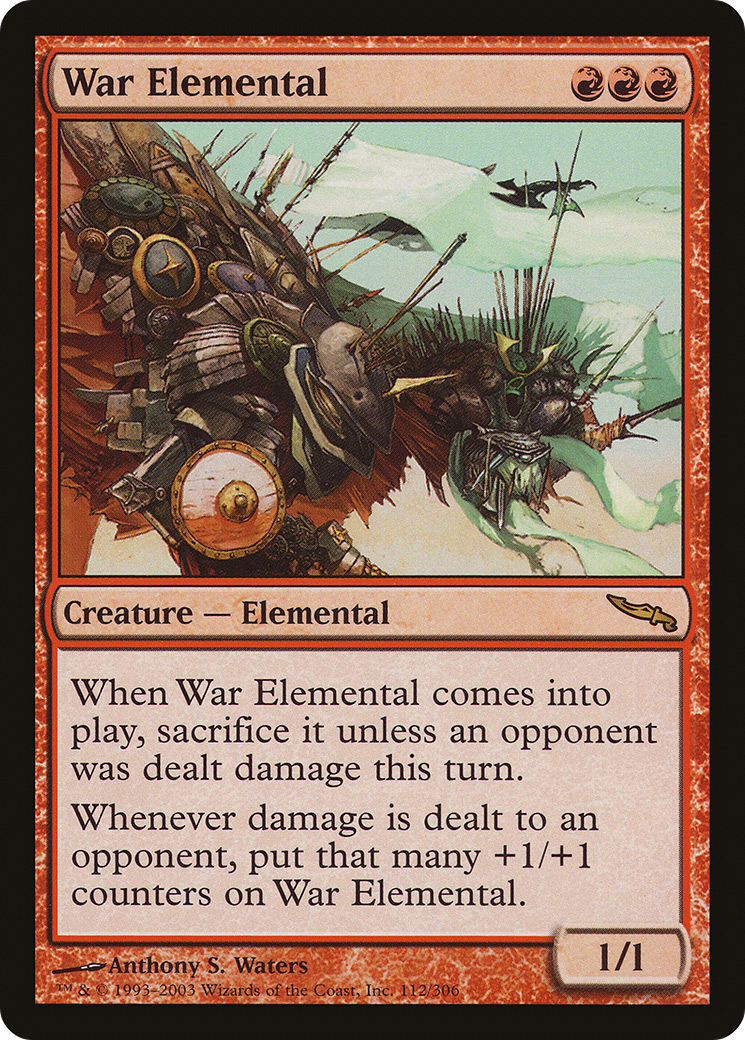 War Elemental (MRD-112) - rare - Foil