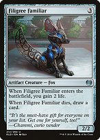 Filigree Familiar (KLD-212) - uncommon