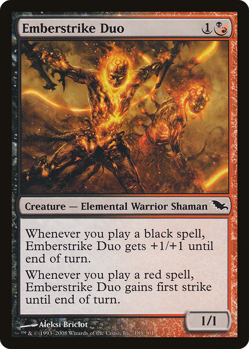Emberstrike Duo (SHM-185) - common - Foil