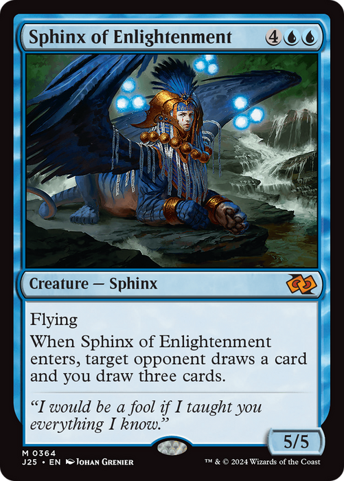 Sphinx of Enlightenment (J25-364) - mythic
