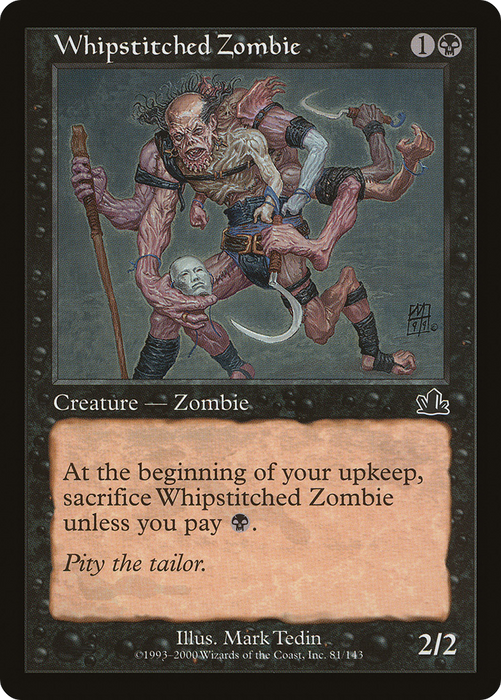 Whipstitched Zombie (PCY-081) - common - Foil