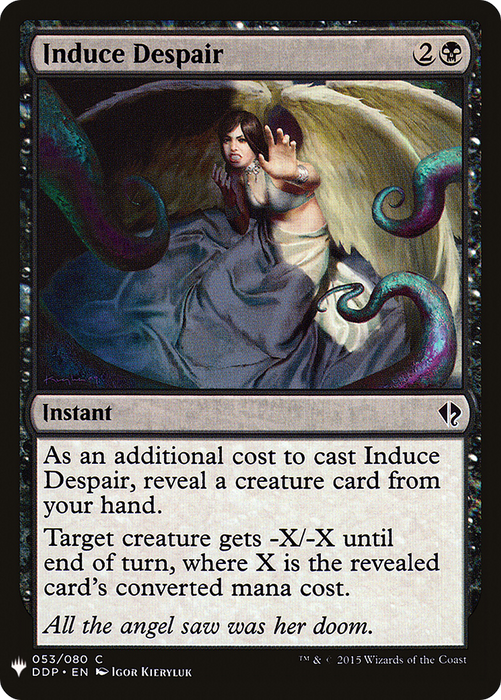 Induce Despair (LIST-DDP-53) - common