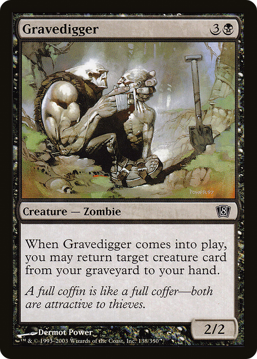 Gravedigger (8ED-138★) - common - Foil